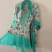 RARE Vintage GOLD LABEL Victoria’s Secret Lingerie Nightgown & Robe Lace Set Med