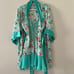 RARE Vintage GOLD LABEL Victoria’s Secret Lingerie Nightgown & Robe Lace Set Med