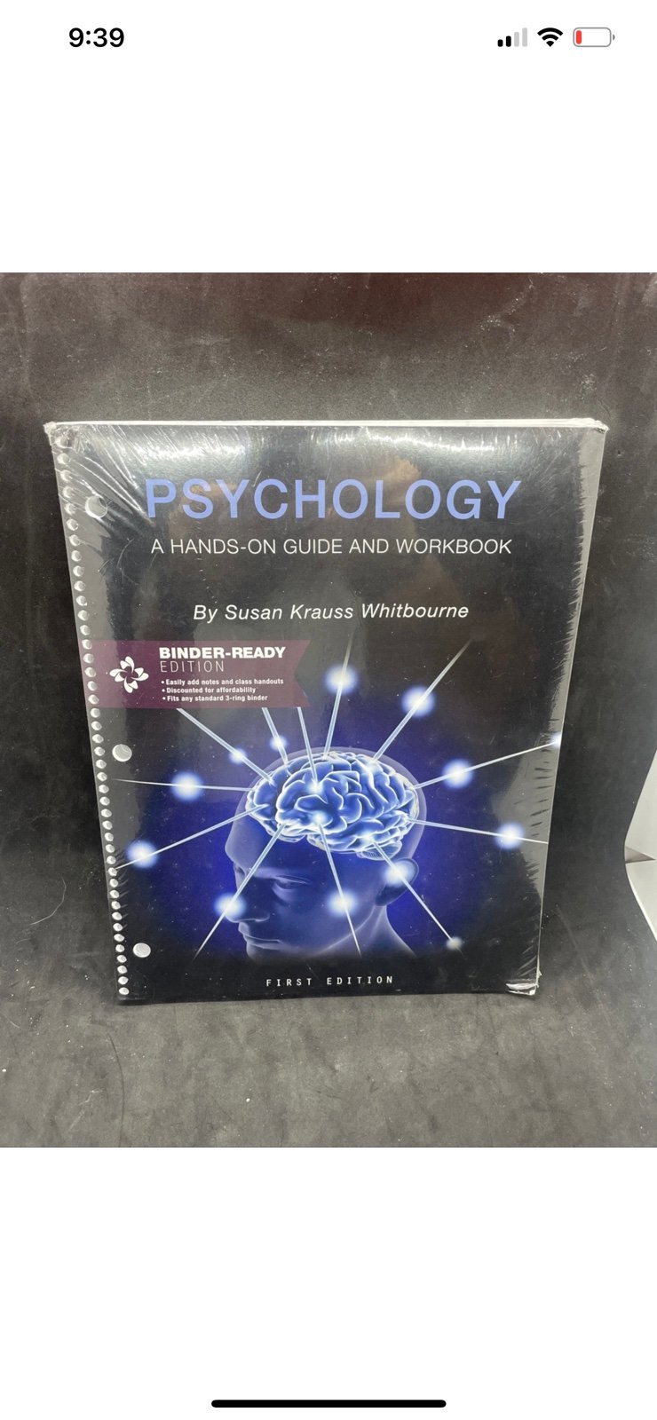 PsychologyA Hands-On Guide and Workbook By Susan Krauss Whitbourne First Edition