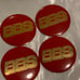 56.5mm BBS Read Description Logo Carbon Wheel Cap Stickers ( 6 Sets In Bundle)