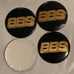 56.5mm BBS Read Description Logo Carbon Wheel Cap Stickers ( 6 Sets In Bundle)