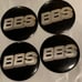 56.5mm BBS Read Description Logo Carbon Wheel Cap Stickers ( 6 Sets In Bundle)