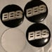 56.5mm BBS Read Description Logo Carbon Wheel Cap Stickers ( 6 Sets In Bundle)