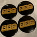 56.5mm BBS Read Description Logo Carbon Wheel Cap Stickers ( 6 Sets In Bundle)