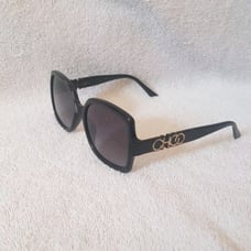 JIMMY CHOO Square Sunglasses Sammi/G 8079O Black