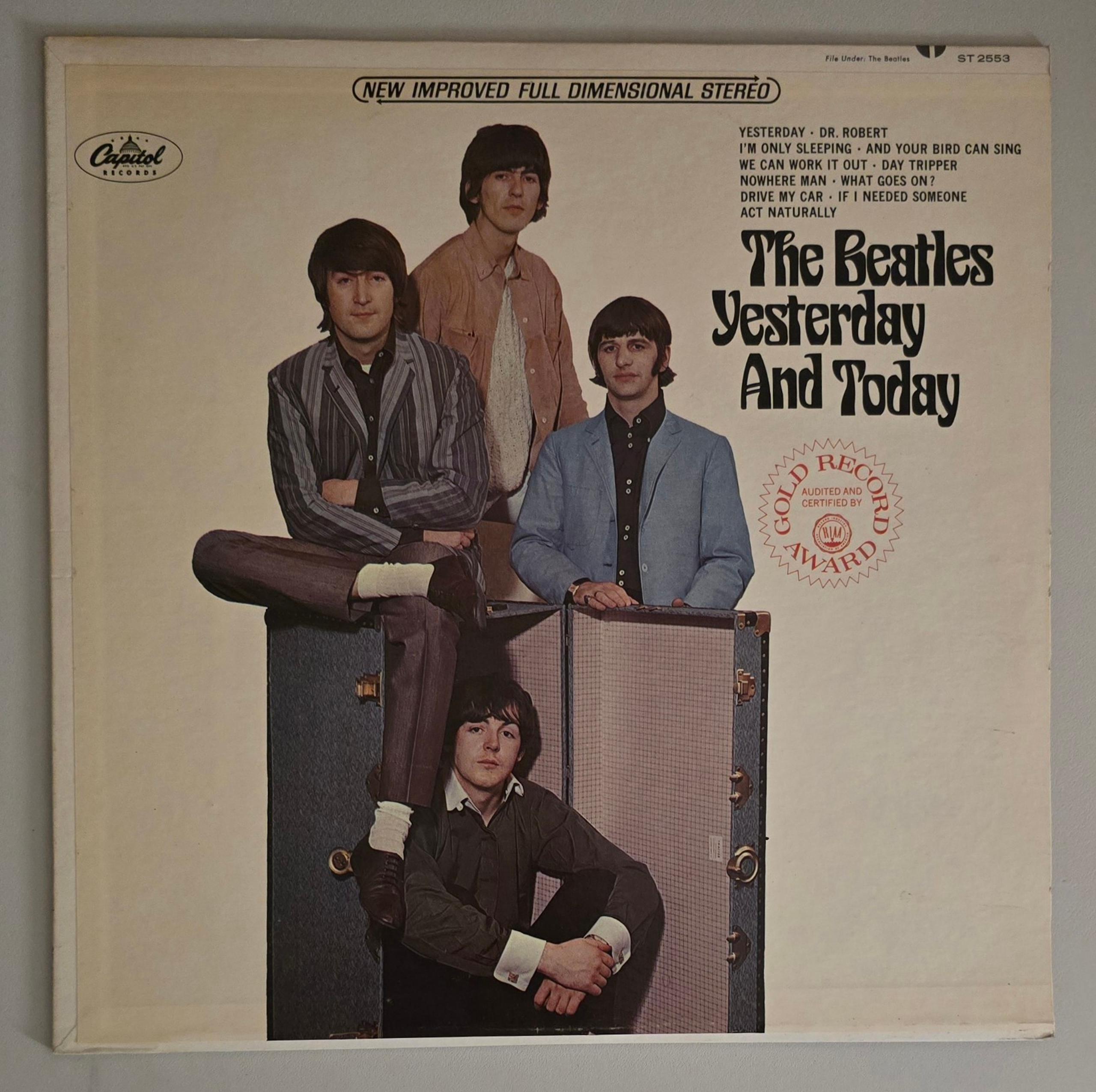 The Beatles  Yesterday And Today  Vinyl LP Record VG+  Capitol Purple Label!