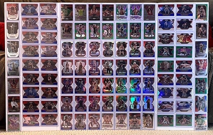 Panini Prizm WWE All Prizm Card 100 Card Lot