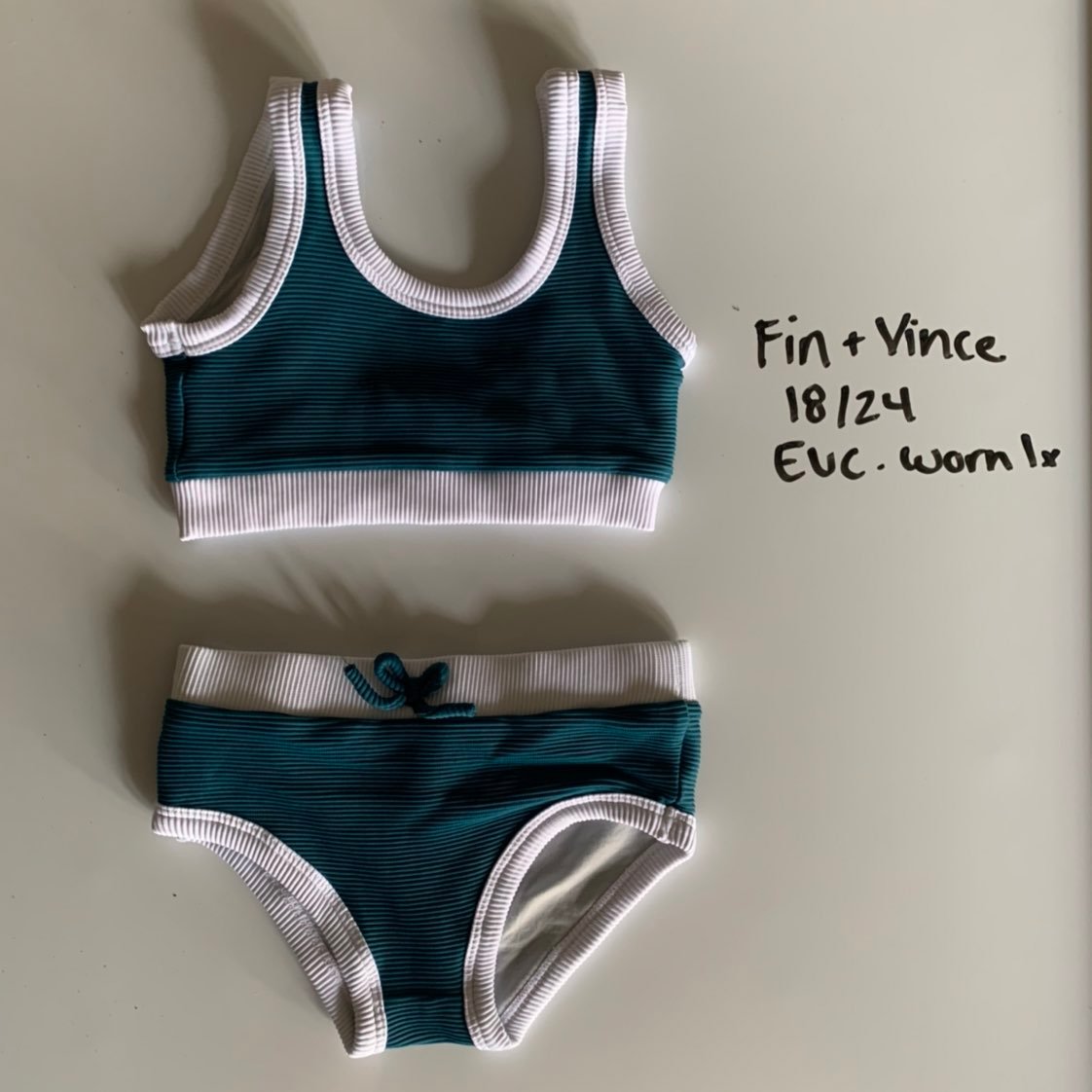 Fin & Vince toddler swimsuit 18/24