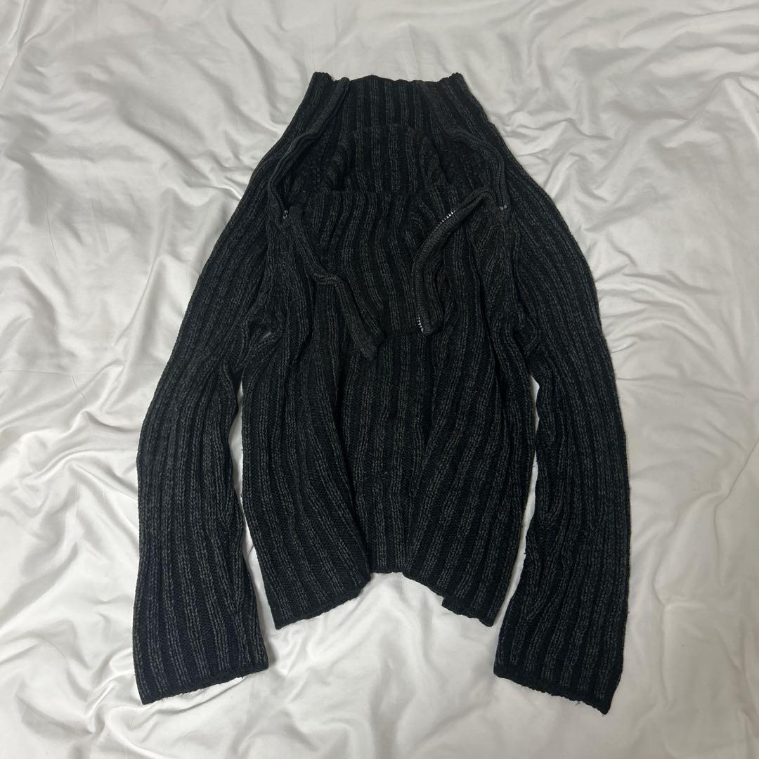 00's archive gimmick driver's knit grunge y2k
