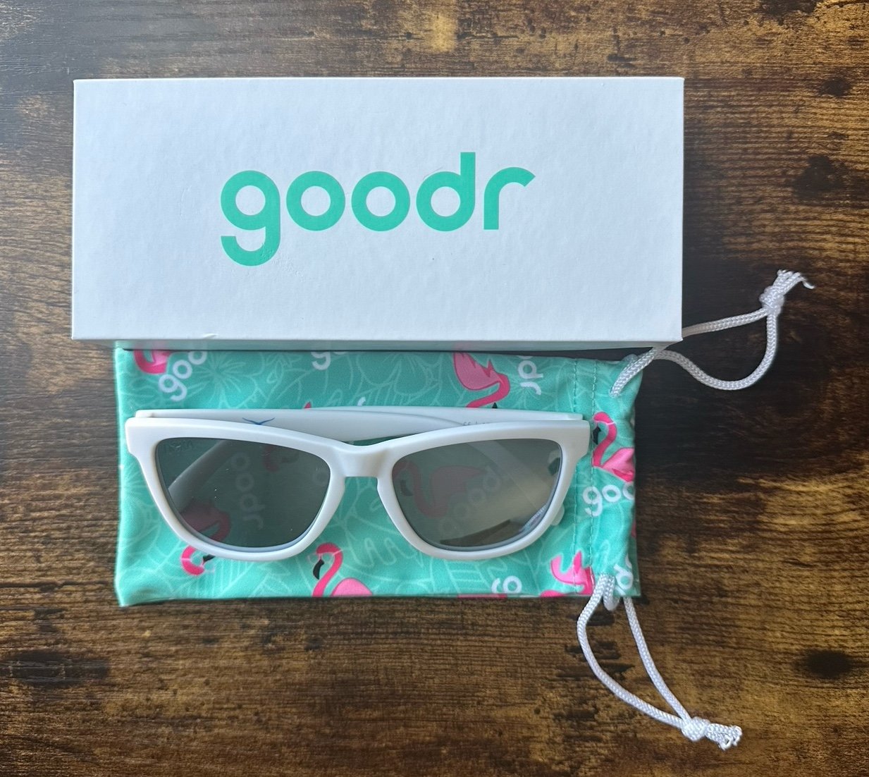 Goodr x Hoka Limited Edition Sunglasses! NEW & UNUSED with Original BOX!
