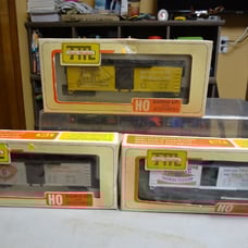 (3) HO TM Train Miniature 2254 FAVORITE 2036 EDWARD & LONDON DOCK Original Box