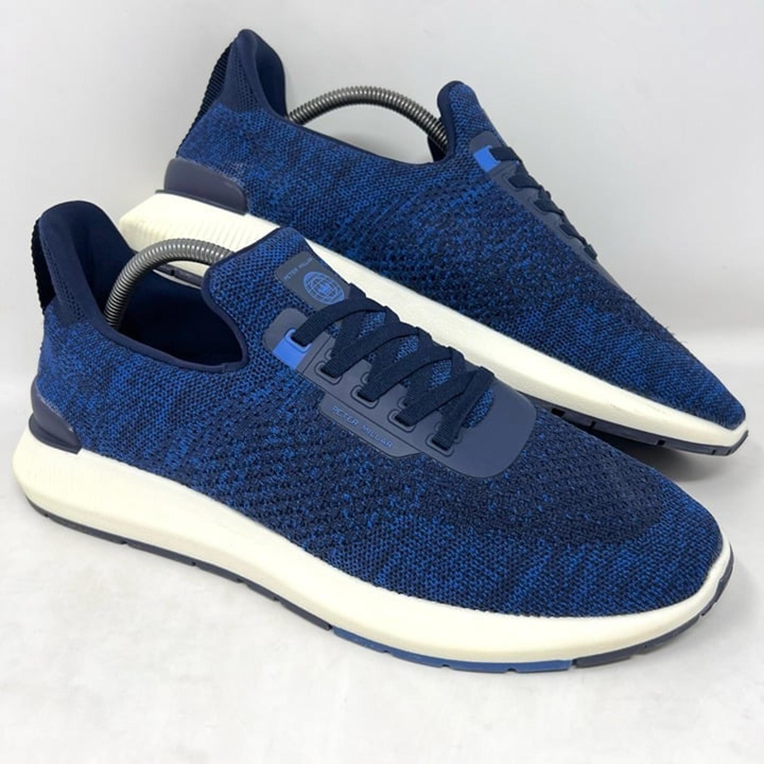 Peter Millar Men’s Hyperlight Apollo Sneaker Sz 11.5 True Blue Slip On Shoe