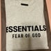 Fear of God Essentials Light Grey Crew Neck T-Shirt