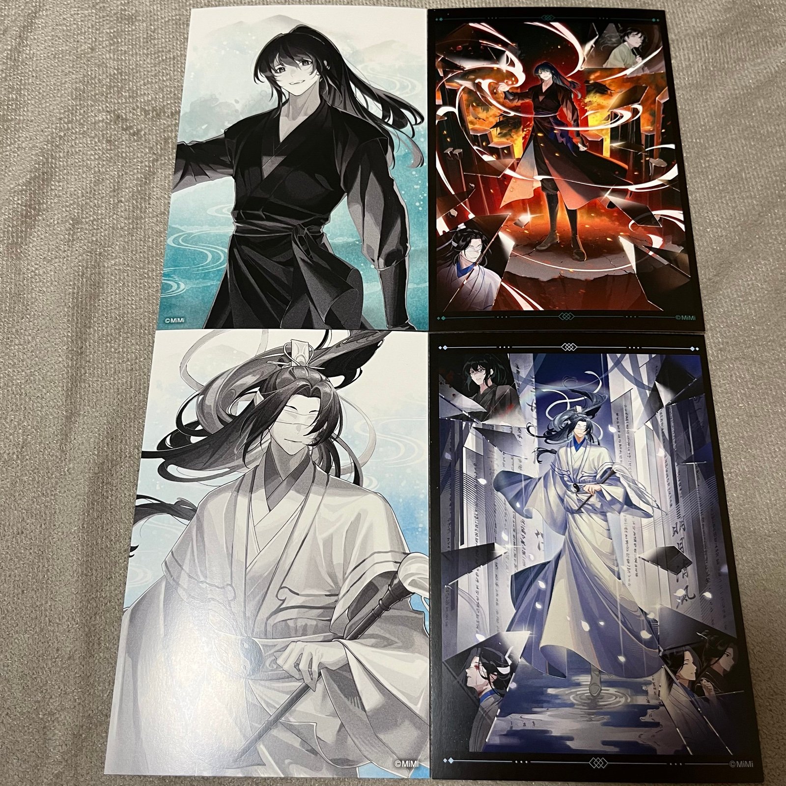 Special cards mdzs exclusive mo dao zu shi Grandmaster of Demonic Cultivation