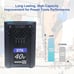 DTK Replacement for Kobalt 40V Battery MAX 6000mAh KPM1040A-03, KM-1640-06, KM 4