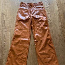 Free people star crossed lovers leather pants