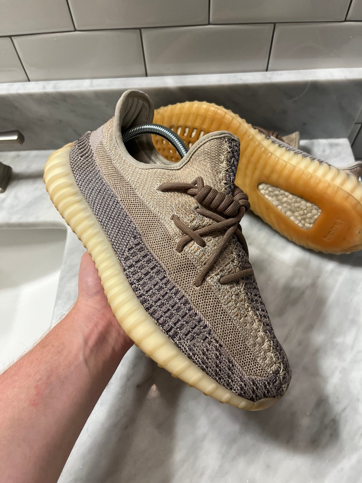 Yeezy Adidas Boost 350 V2 Ash Pearl