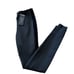 NWT 145 Polo Ralph Lauren Stretch Ankle Side Zip Black Leggings Velvet Trim 0