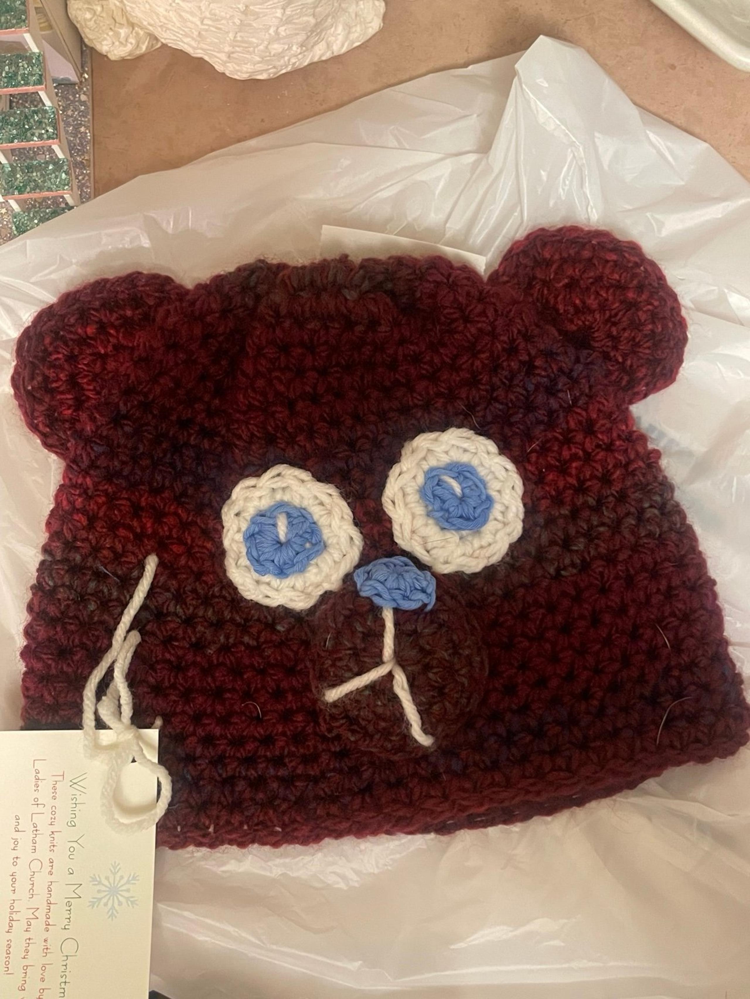 Three Hand Knitted Children’s Hats