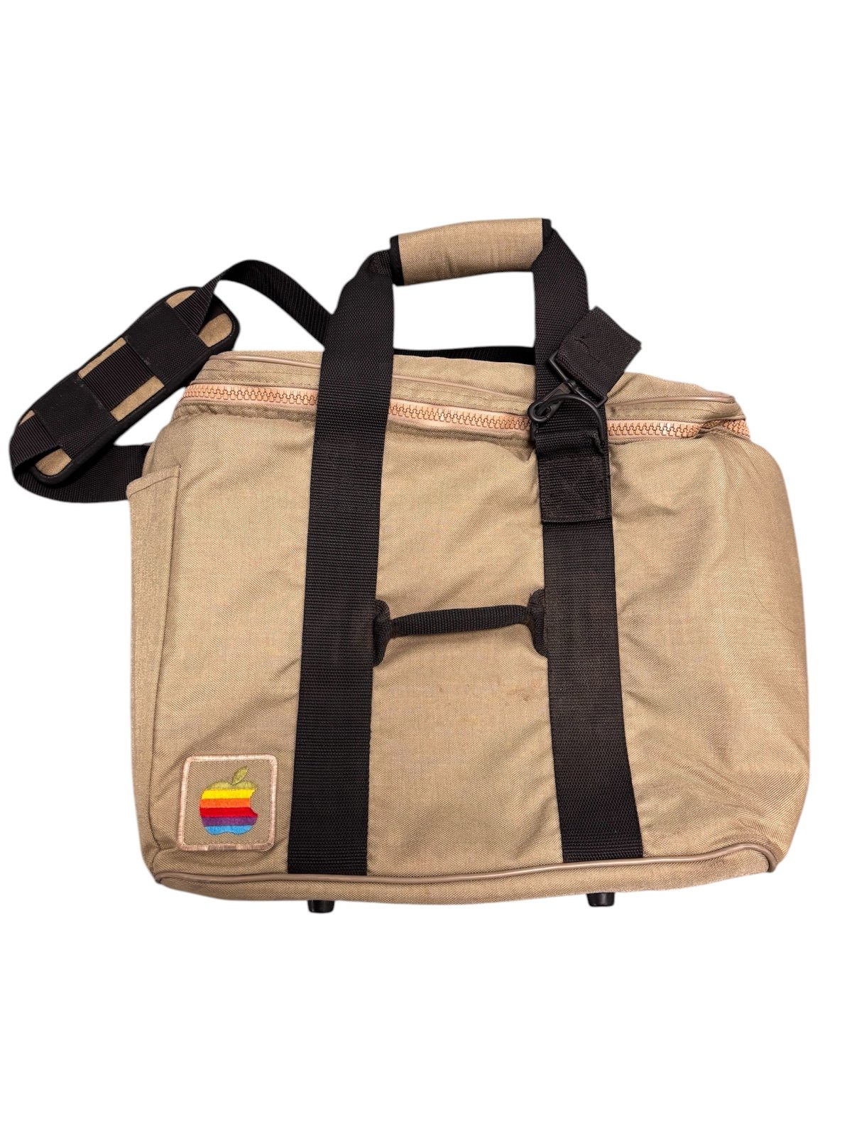 Vintage 1984 Apple Macintosh Computer Travel Bag Tote Carry-On Case with Strap