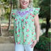 Oh My Stars | NWT - Heidi Top - Embroidered - Size S - Cotton