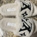 White Unisex Slippers Louis Vuitton Size 7.5