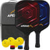 Pickleball fiberglass set for 2
