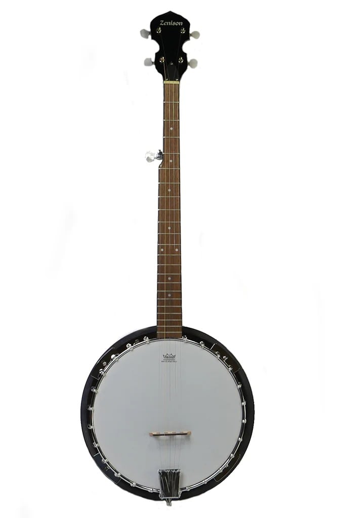 5-String Traditional Bluegrass Banjo with 38'' Remo Head - Sapele Wood