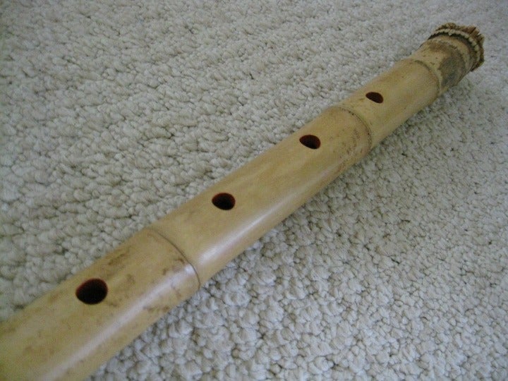 琴古流尺八 二尺二寸管（B♭）二ツ印 Shakuhachi 2.2（B♭）