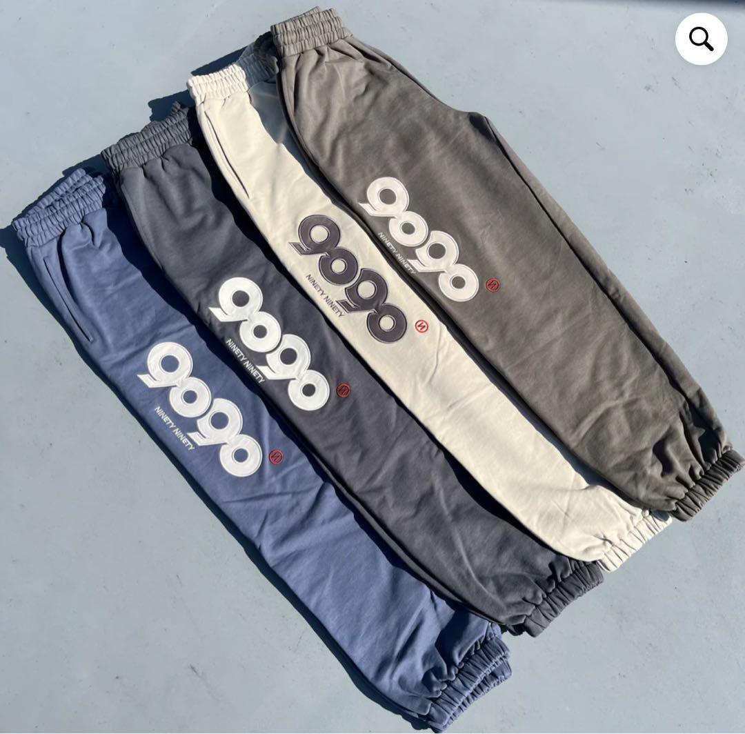 9090 OG Logo Satin Sweat Pants (Light) Sweat Pants