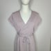 Prairie Underground Hey There Organic Cotton Midi Wrap Dress Size Large