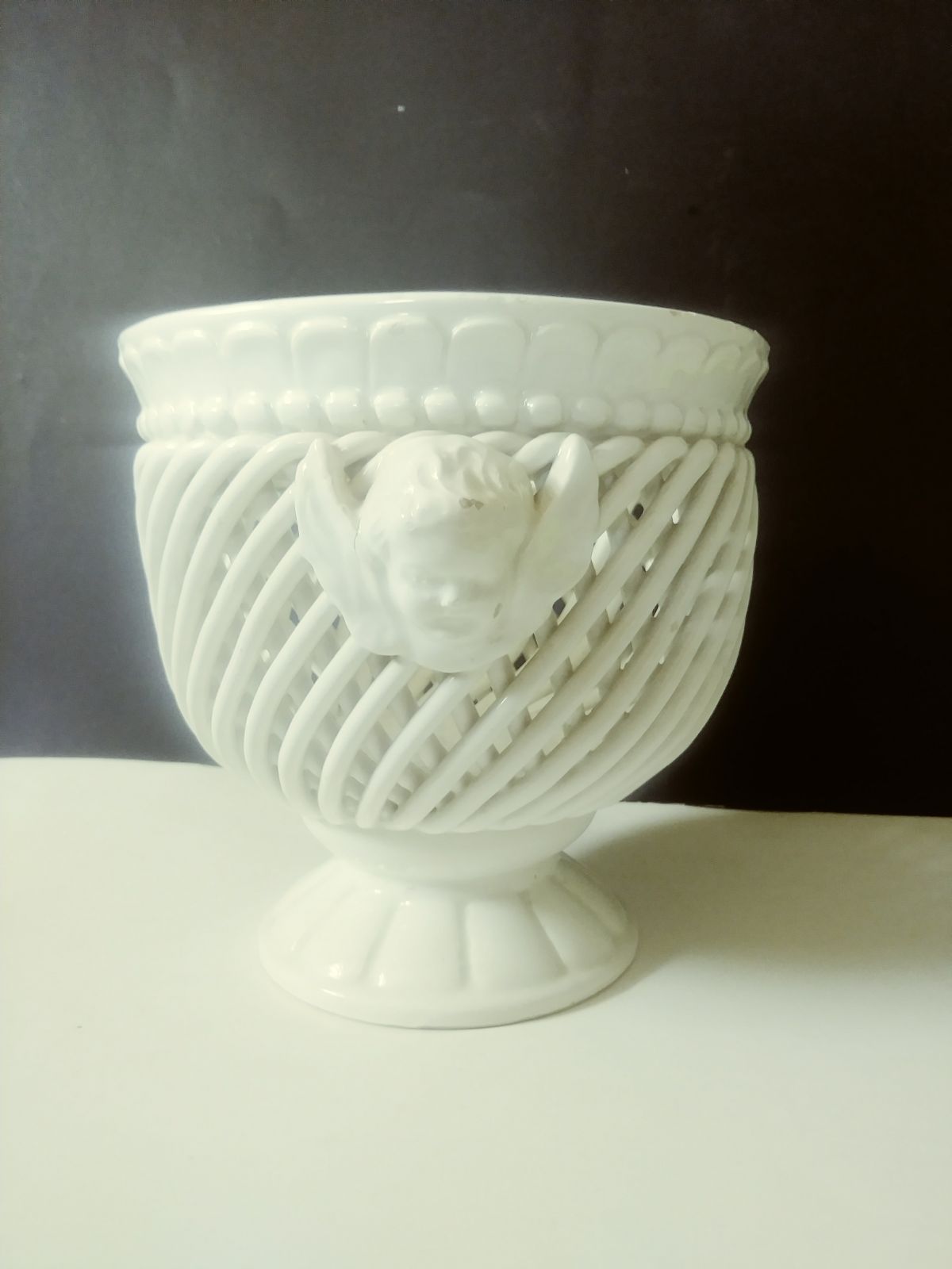 Vintage angel 7 Vase made in Spain