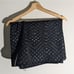 Lululemon Vinyasa Scarf Fleece Simply Lace Play Dark Slate Black Dark Slate