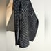 Lululemon Vinyasa Scarf Fleece Simply Lace Play Dark Slate Black Dark Slate
