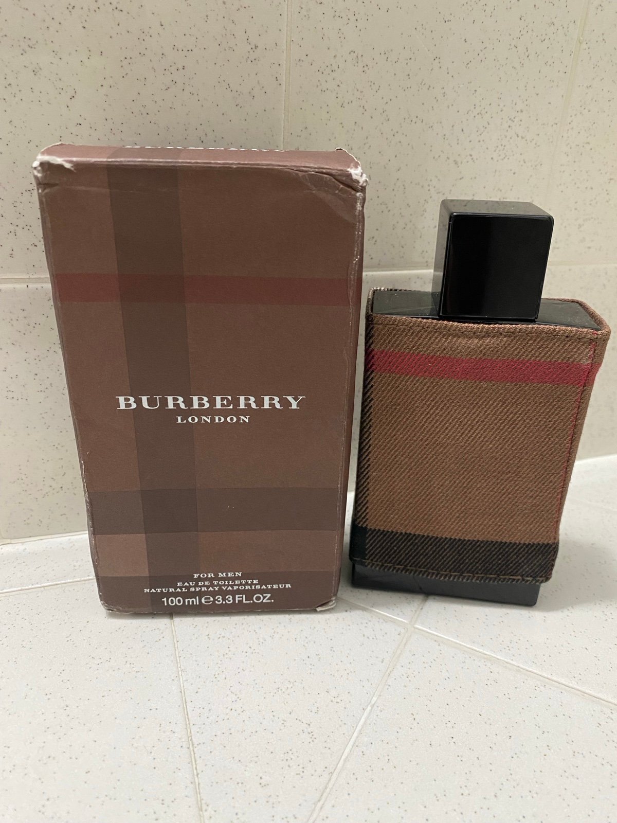 New Burberry London For Men Eau De Toilette Spray 3.3 oz