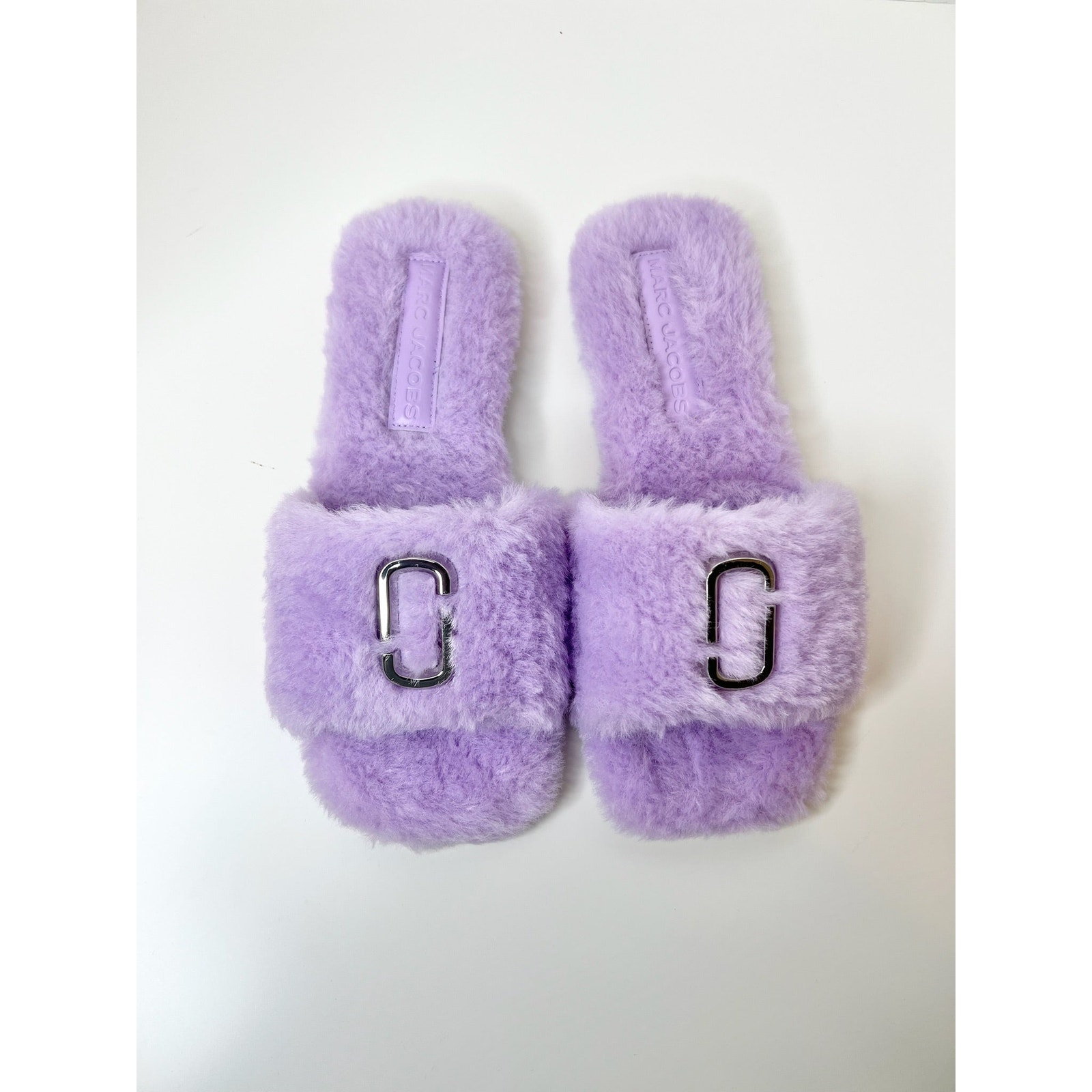 NWT! Marc Jacobs The J Marc Teddy Sandals, Size 38