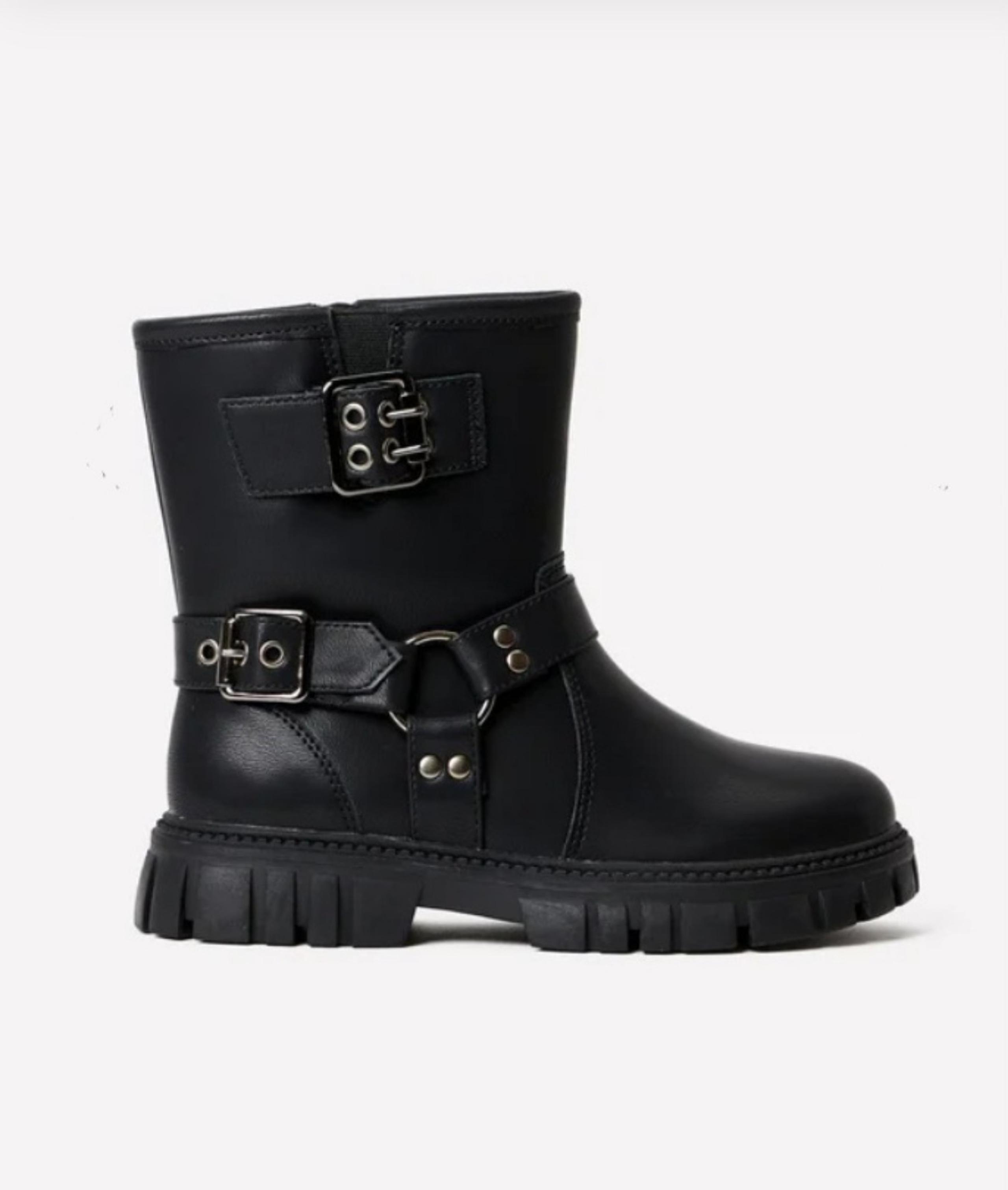 Buckle Moto Boot - Kids Size 11 MSRP $42