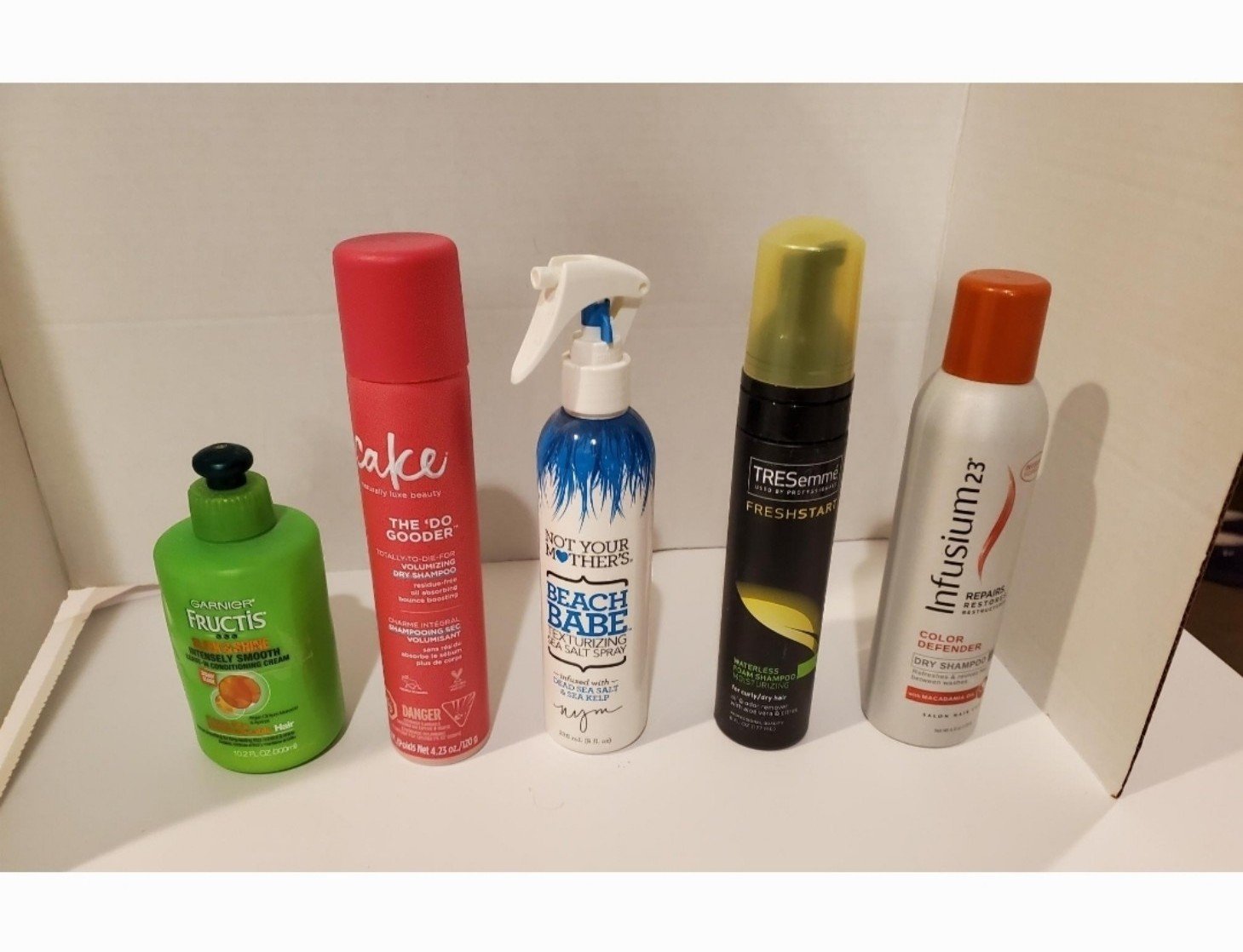Haircare Bundle With Dry Shampoo, Leave-in Conditioning Cream & Sea Salt Spray