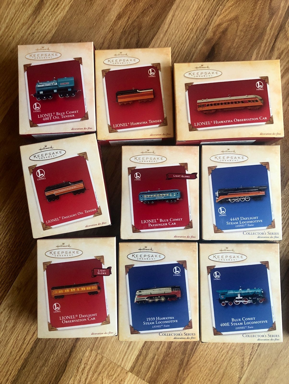 Lot of Lionel Series by Hallmark