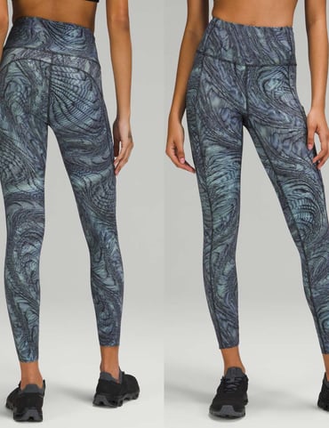 Lululemon Fast and Free Tight Sz 0/25 *Non-Reflective Nulux