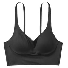 Victorias Secret Allegro Supersoft Medium Support Lined sport bra Black 38DD