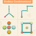 B. toys Interlocking Balancing Beams - Balance & Build Set
