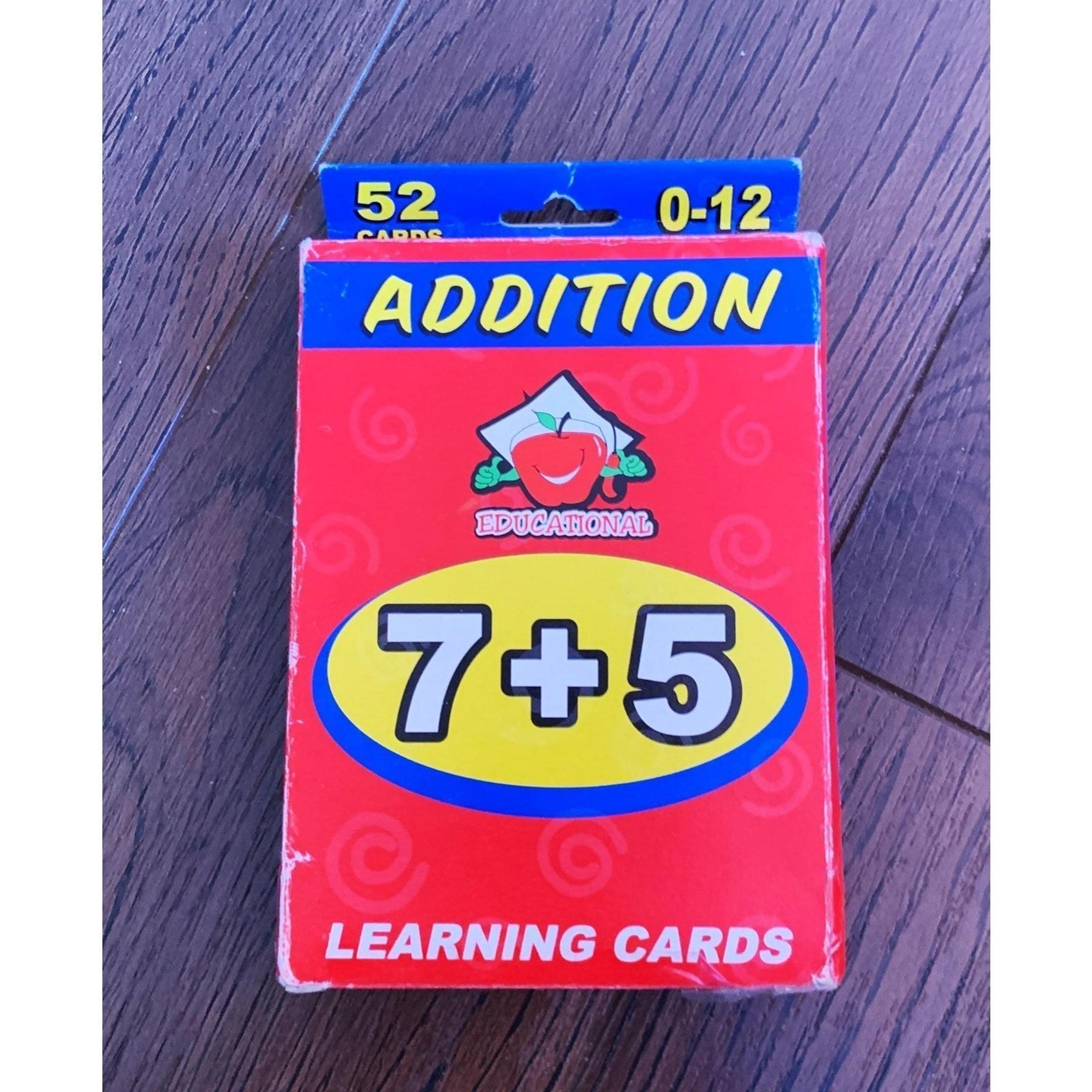 Addition Learning Cards
