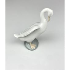 Vintage NAO Lladro Spain White Goose Duck Handmade Porcelain Figurine 1978 DT182