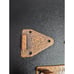 Vintage McKinney Olde Copper Forged Iron Flush Latch USA Made #OC12731 MCM 1960