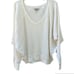 NWT Free People Womens size medium alabaster white oversized Santa Clara thermal