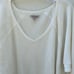 NWT Free People Womens size medium alabaster white oversized Santa Clara thermal