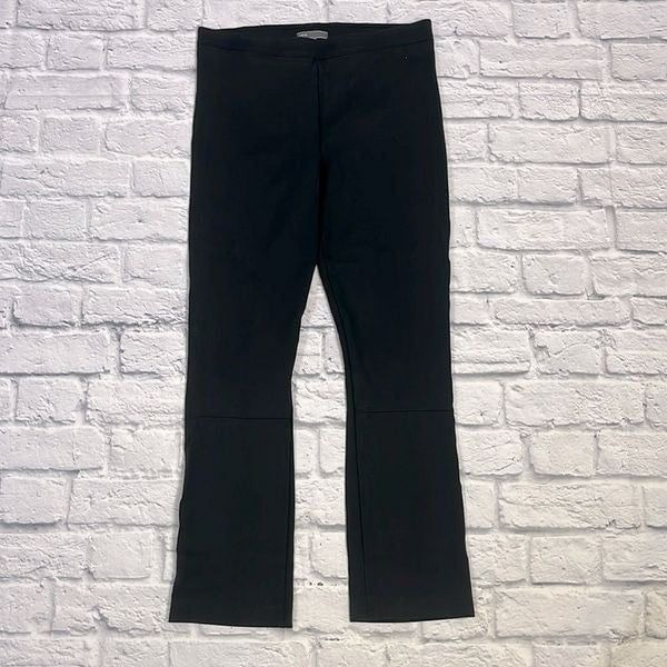 Vince black seamed ponte legging