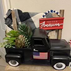 Farmhouse truck patriotic usa fourth 12
