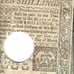 1780 Connecticut 10 Shillings bill XF Cancelled